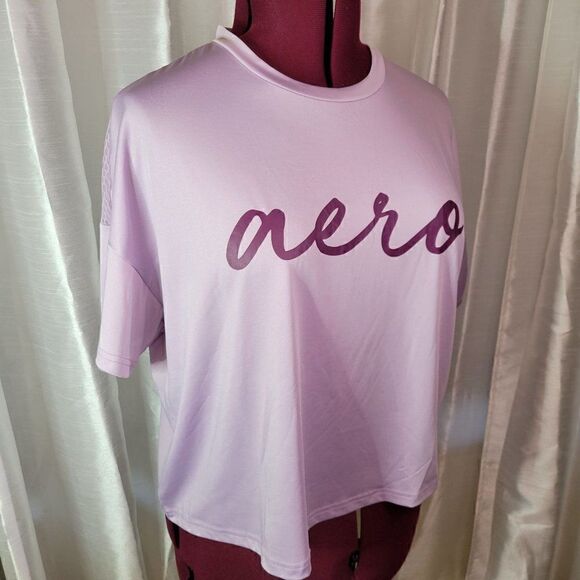 Aeropostale Sport Active Short Sleeve Top (size 1X) - Picture 9 of 9